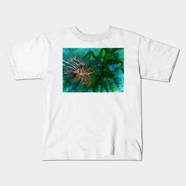 To Be Seen Under water/2 Kids T-Shirt by Marsal